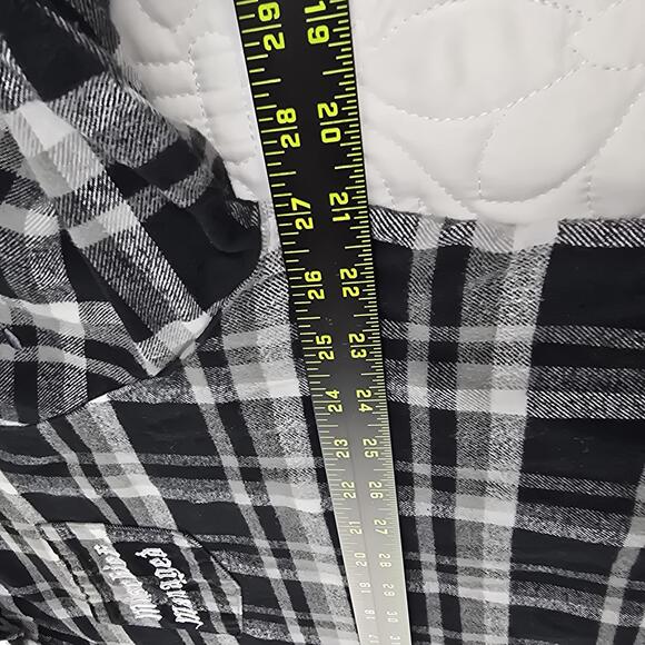 Harry Potter Cakeworthy Black and White Plaid Flannel Shirt 4XL - Picture 7 of 7